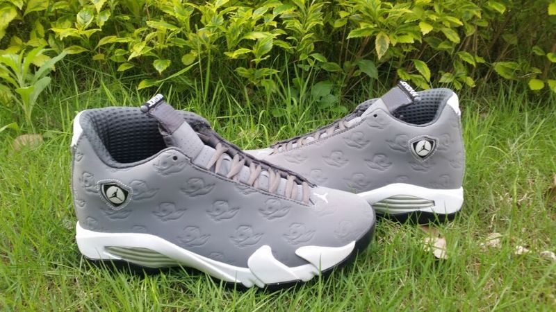 New Air Jordan 14 Orego Grey Shoes For Sale